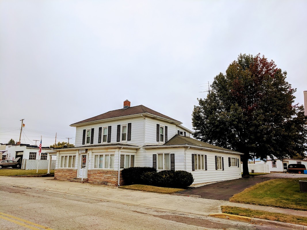 Kirkpatrick Funeral Homes building in New Holland, Ohio