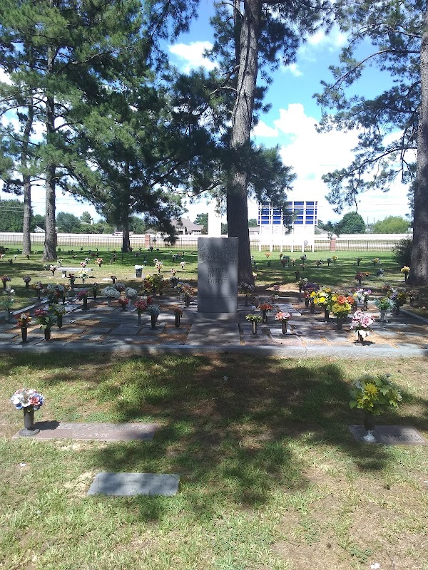 Klein Memorial Park Crematory building in Pinehurst, Texas