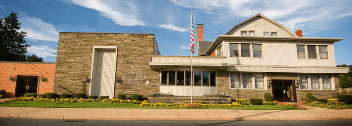 Knight-Confer Funeral Home building in Williamsport, Pennsylvania