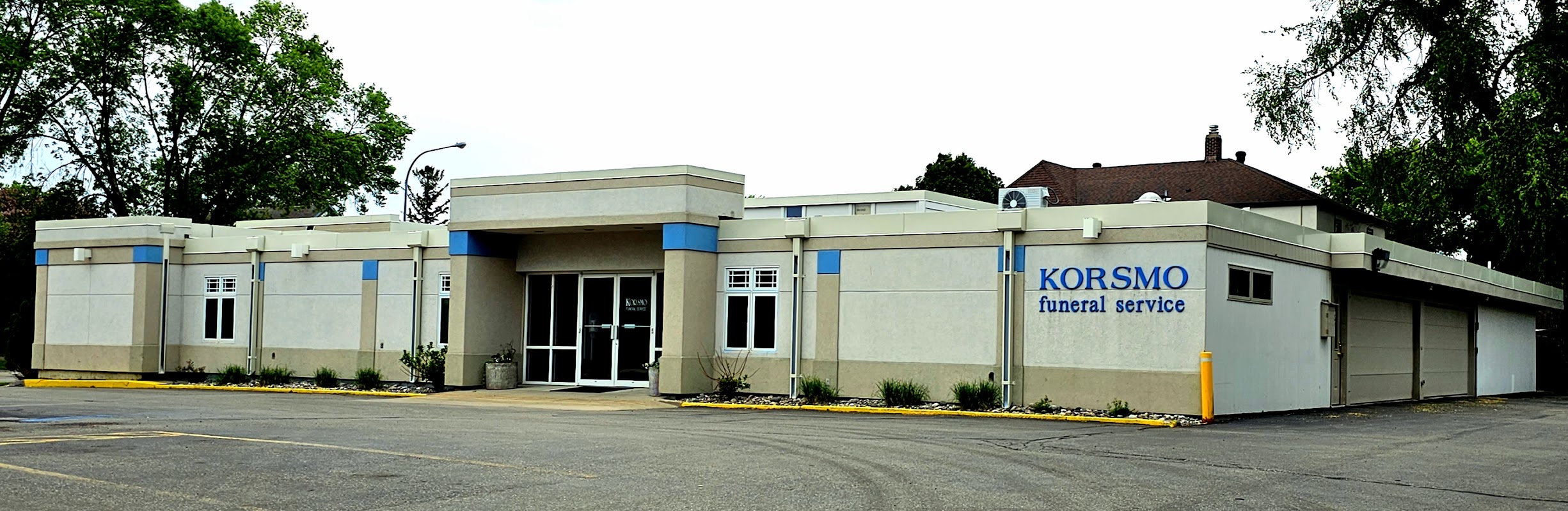 Korsmo Funeral Service building in Moorhead, Minnesota
