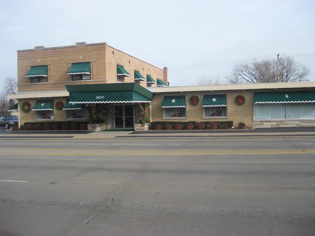 Kosary Funeral Home building in Evergreen Park, Illinois