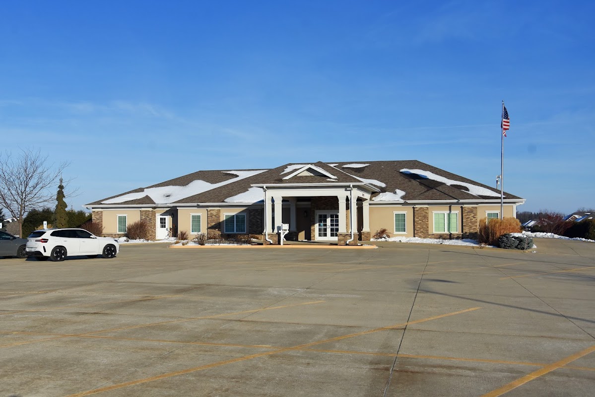 Kramer Funeral Home building in Dyersville, Iowa