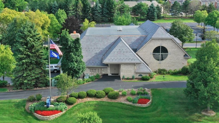 Krause Funeral Homes & Cremation Services building in New Berlin, Wisconsin