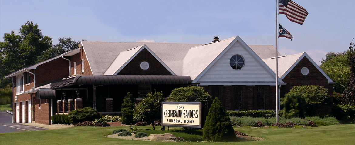 Kreighbaum-Sanders Funeral Home building in Canton, Ohio