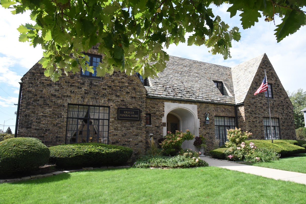 Krueger Funeral Home building in Blue Island, Illinois