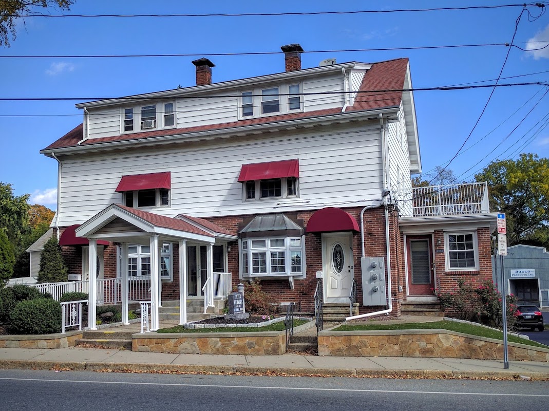 Kubaska Funeral Home building in Woonsocket, Rhode Island