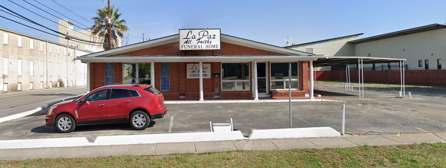 La Paz All Faiths Funeral Home building in San Antonio, Texas