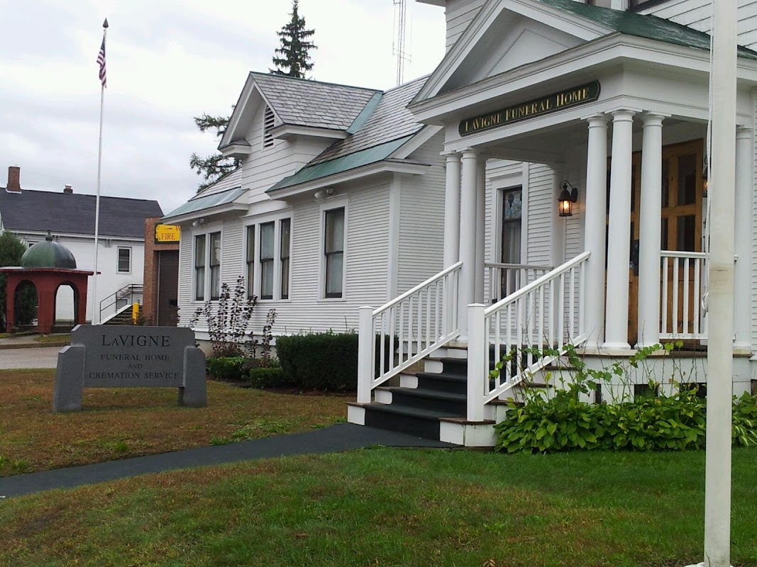 La Vigne Funeral Home & Crmtn building in Winooski, Vermont