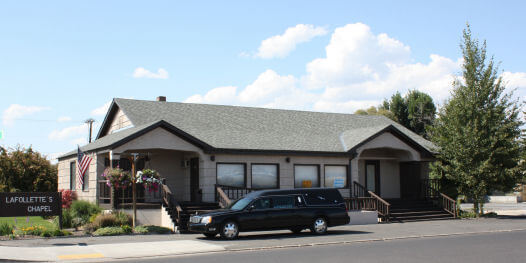 LaFollette's Chapel building in Burns, Oregon