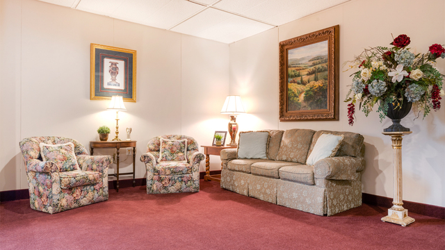 Landis Funeral Home building in Landis, North Carolina