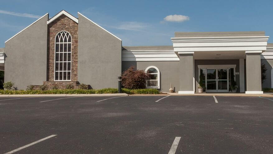 Lane Funeral Home building in Chattanooga, Tennessee