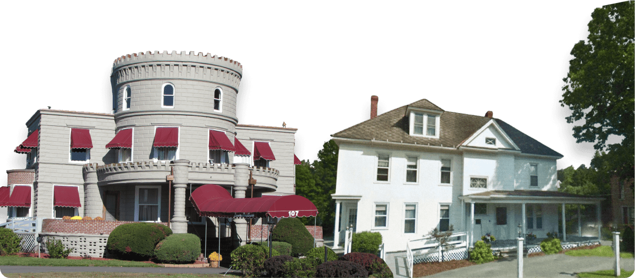 Lawry Brothers-Wheeler building in Oakland, Maine