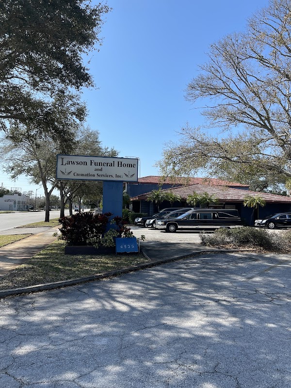 Lawson Funeral Home & Cremation Services building in Saint Petersburg, Florida