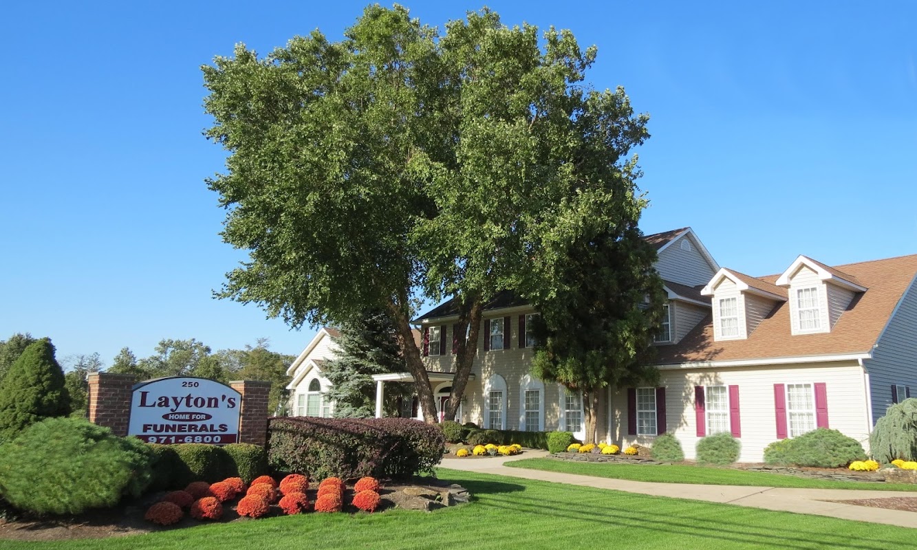 Layton's Home for Funerals building in Forked River, New Jersey