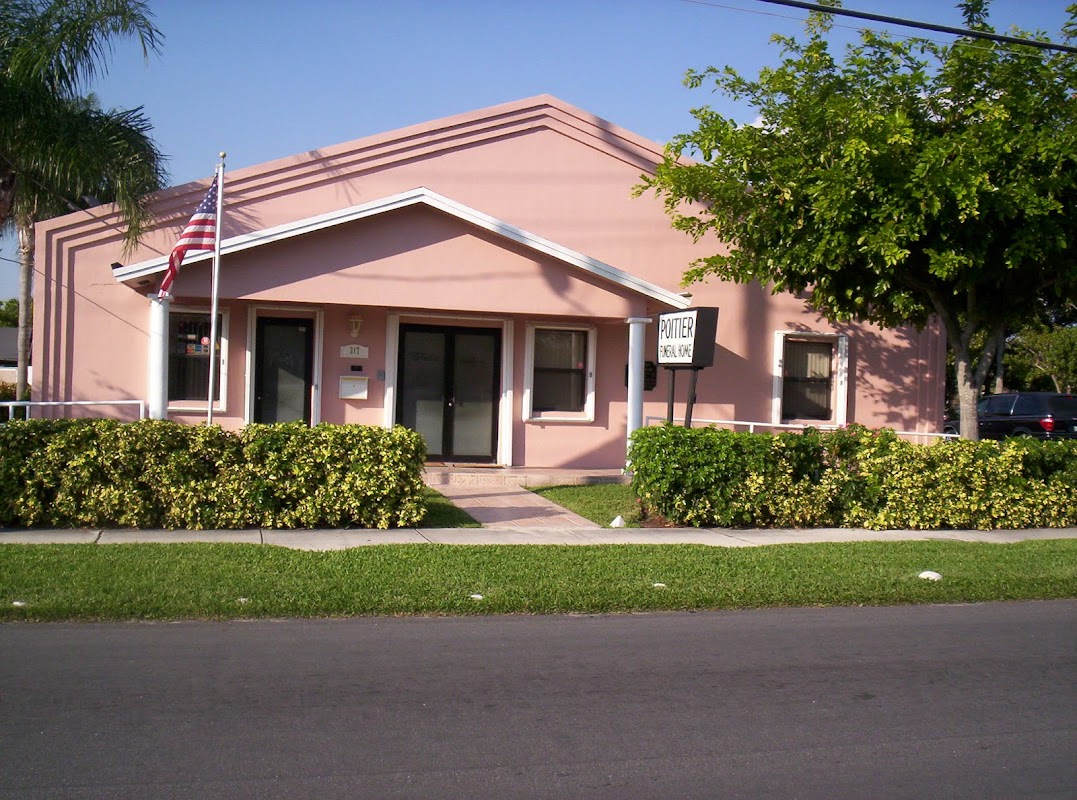 L.C. Poitier Funeral Home building in Pompano Beach, Florida