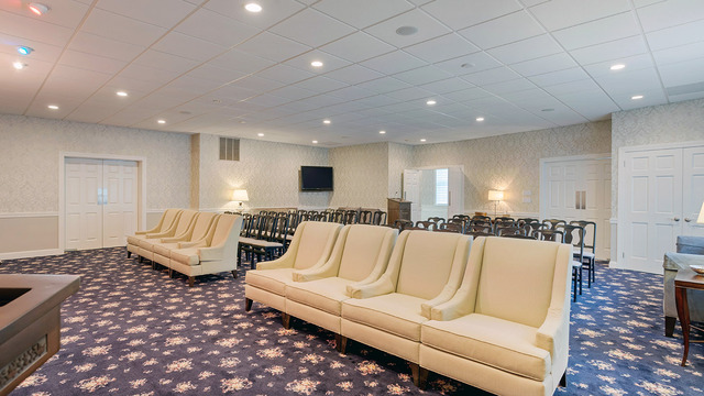 Leo P. Gallagher & Son Funeral Home building in Greenwich, Connecticut