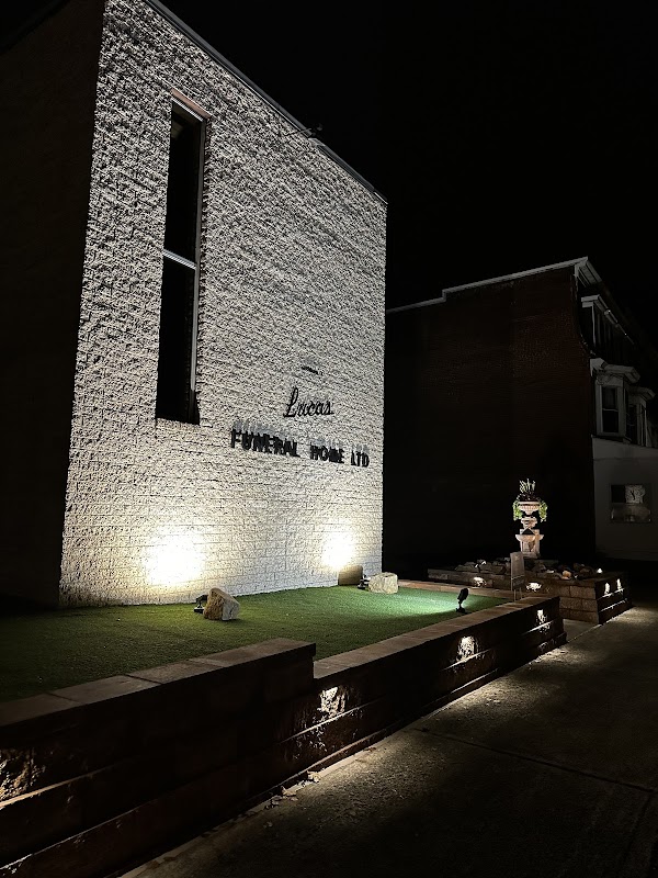 Leonard J. Lucas Funeral Home building in Shamokin, Pennsylvania