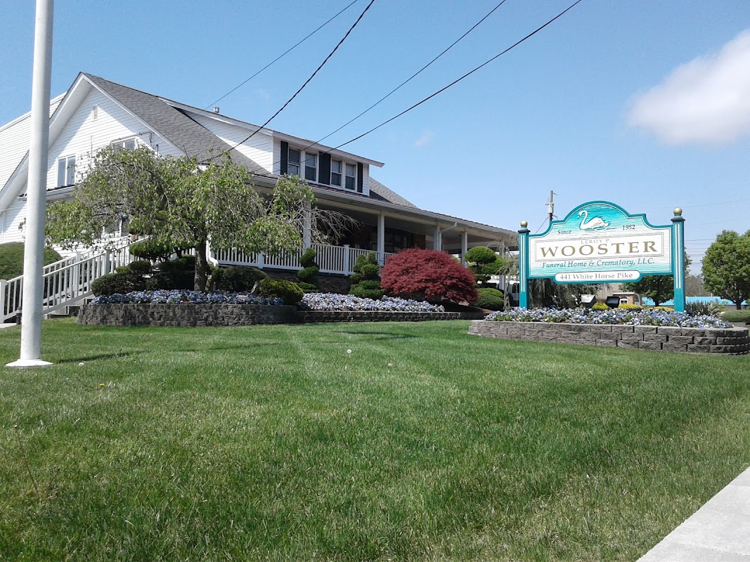 LeRoy P. Wooster Funeral Home & Crematory, LLC building in Atco, New Jersey