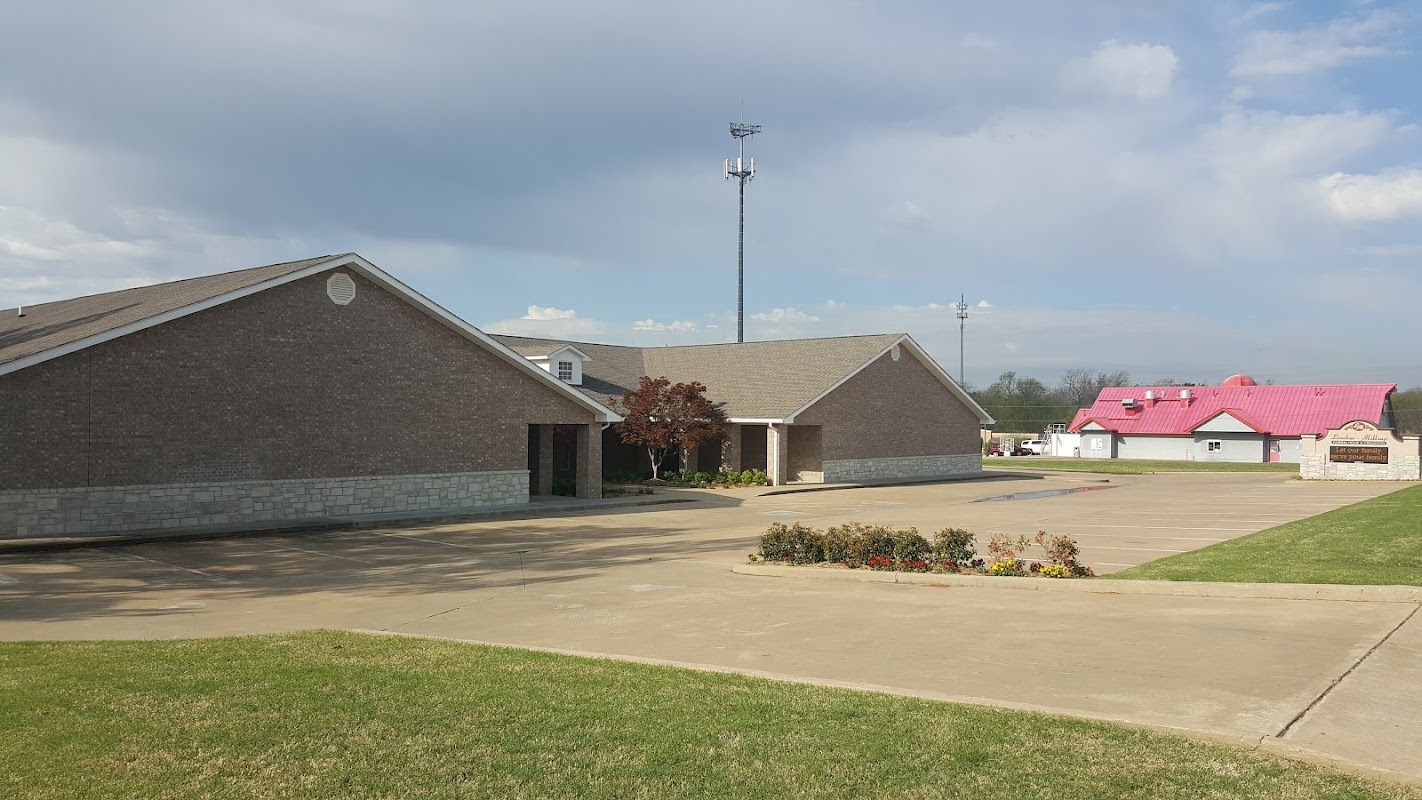 Lescher-Millsap Funeral Home building in Muskogee, Oklahoma