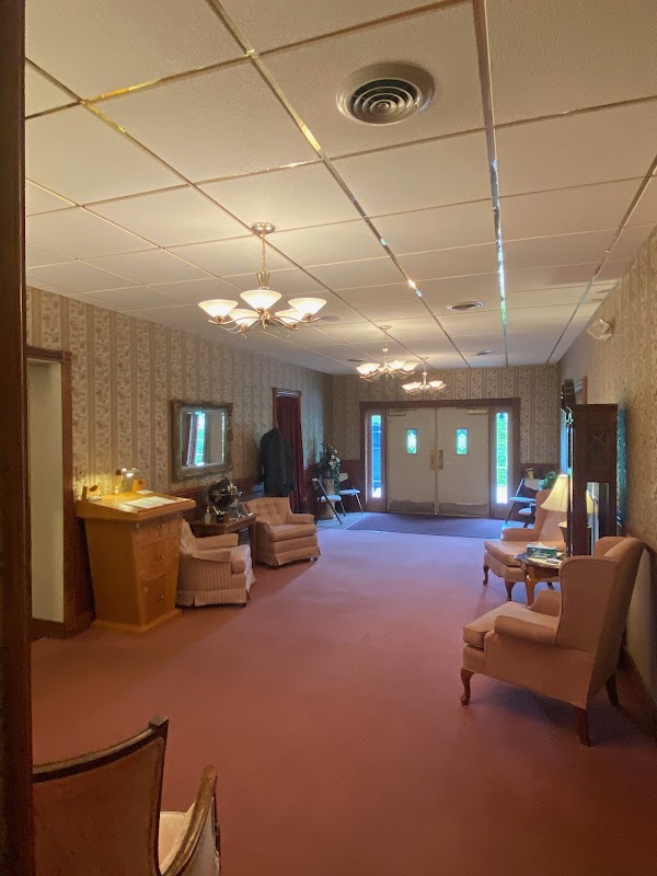 Leslie-Miller Funeral Home building in Claysburg, Pennsylvania