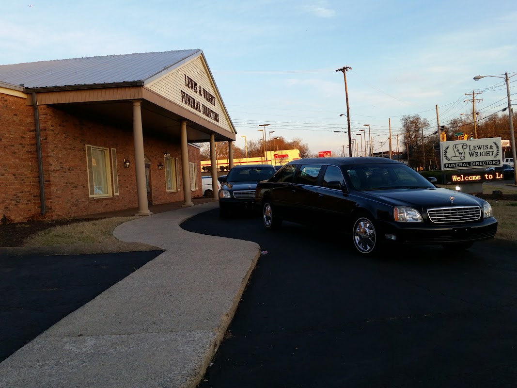 Lewis & Wright Funeral Directors building in Nashville, Tennessee
