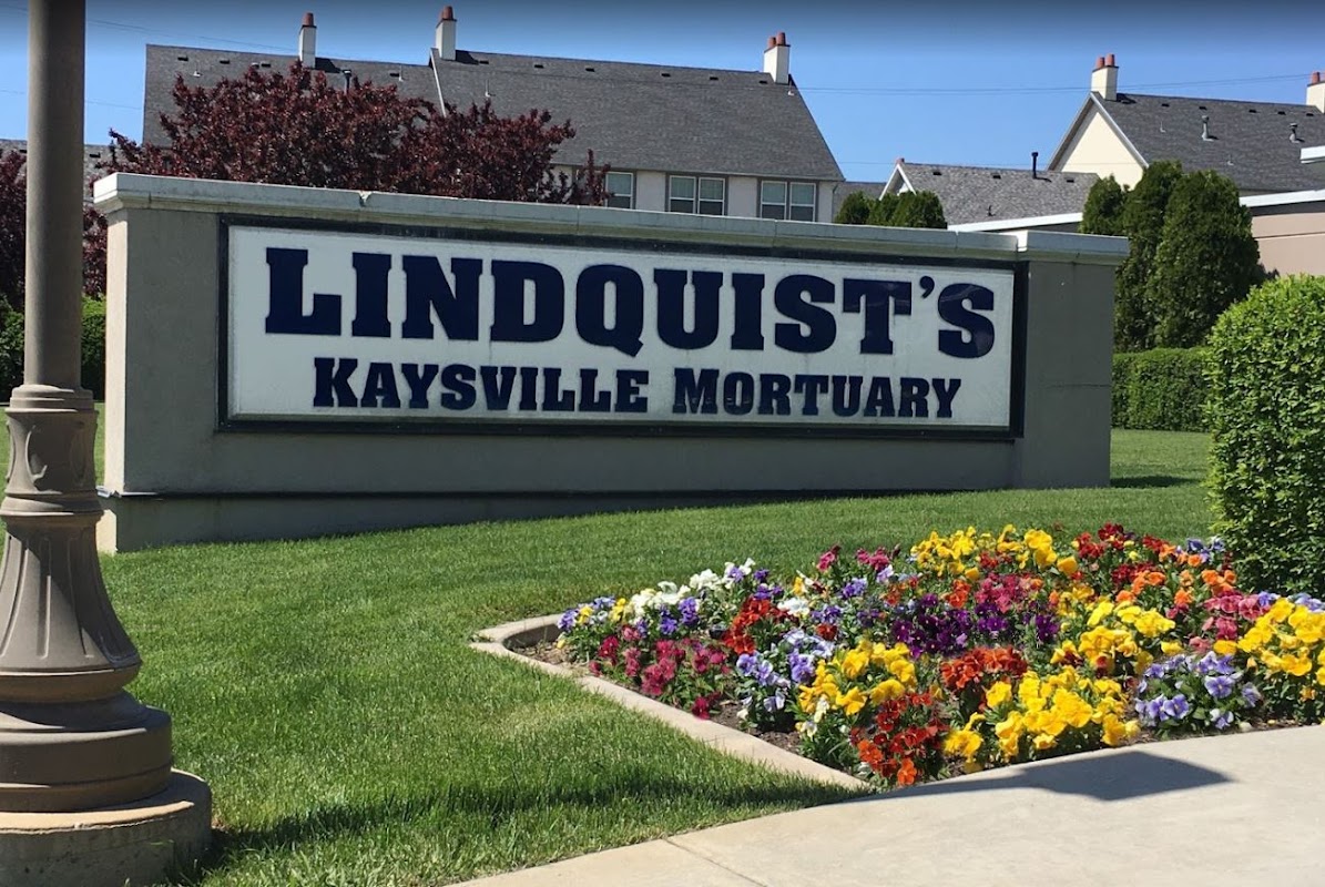 Lindquist Kaysville Mortuary building in Kaysville, Utah