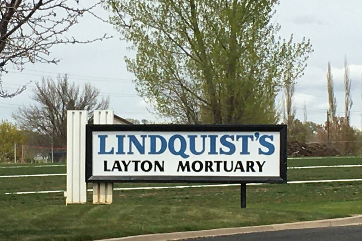 Lindquist Layton Mortuary building in Layton, Utah