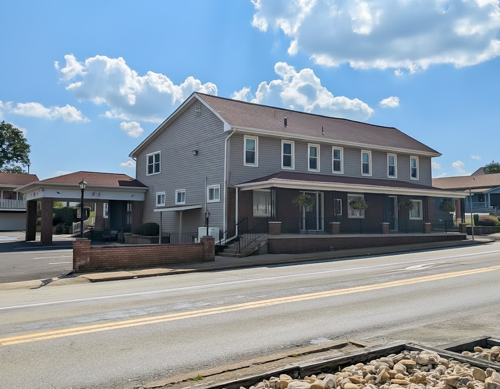 Lindsay-Jobe Funeral Home building in Harrison City, Pennsylvania