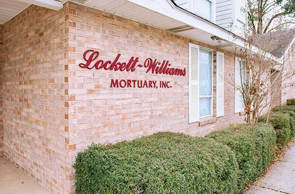 Locketts Williams Mortuary building in Gulfport, Mississippi