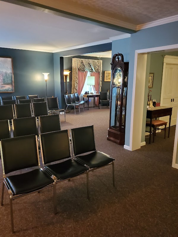 Louis J. Rapoch Funeral Home building in Archbald, Pennsylvania
