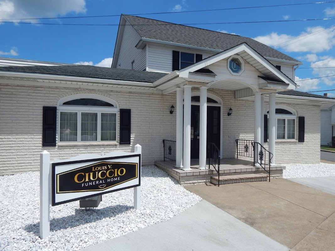 Louis V. Ciuccio Funeral Home building in Old Forge, Pennsylvania