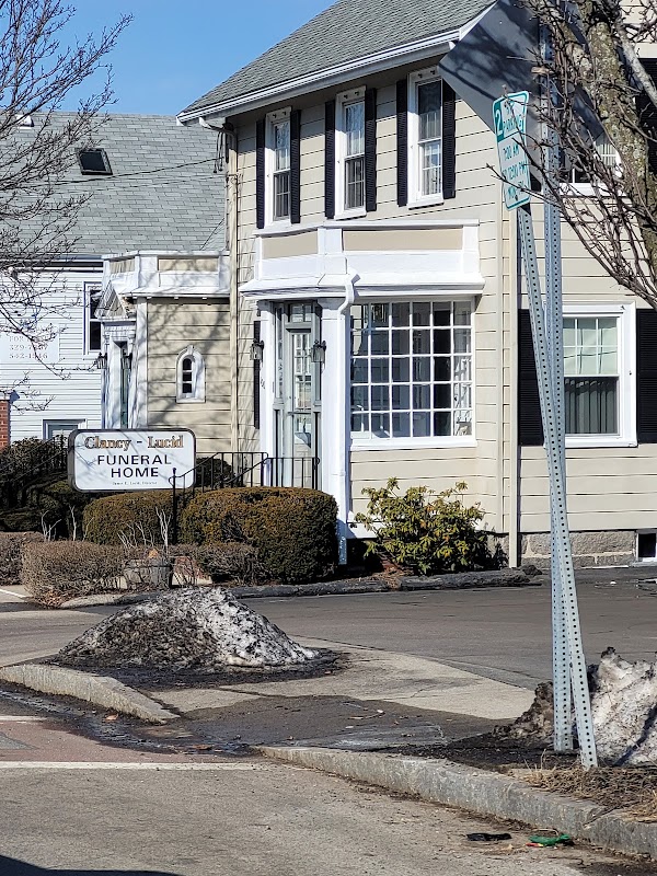 Lucid-Clancy Funeral Home building in Weymouth, Massachusetts
