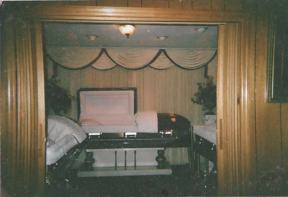 Luther Johnson Funeral Home building in Liberty, South Carolina