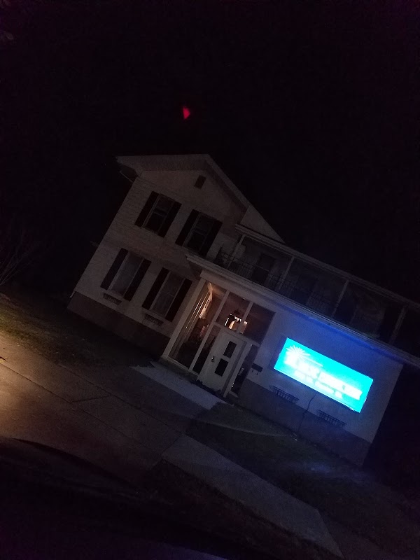 Lux Funeral Home building in Saint Louis, Michigan