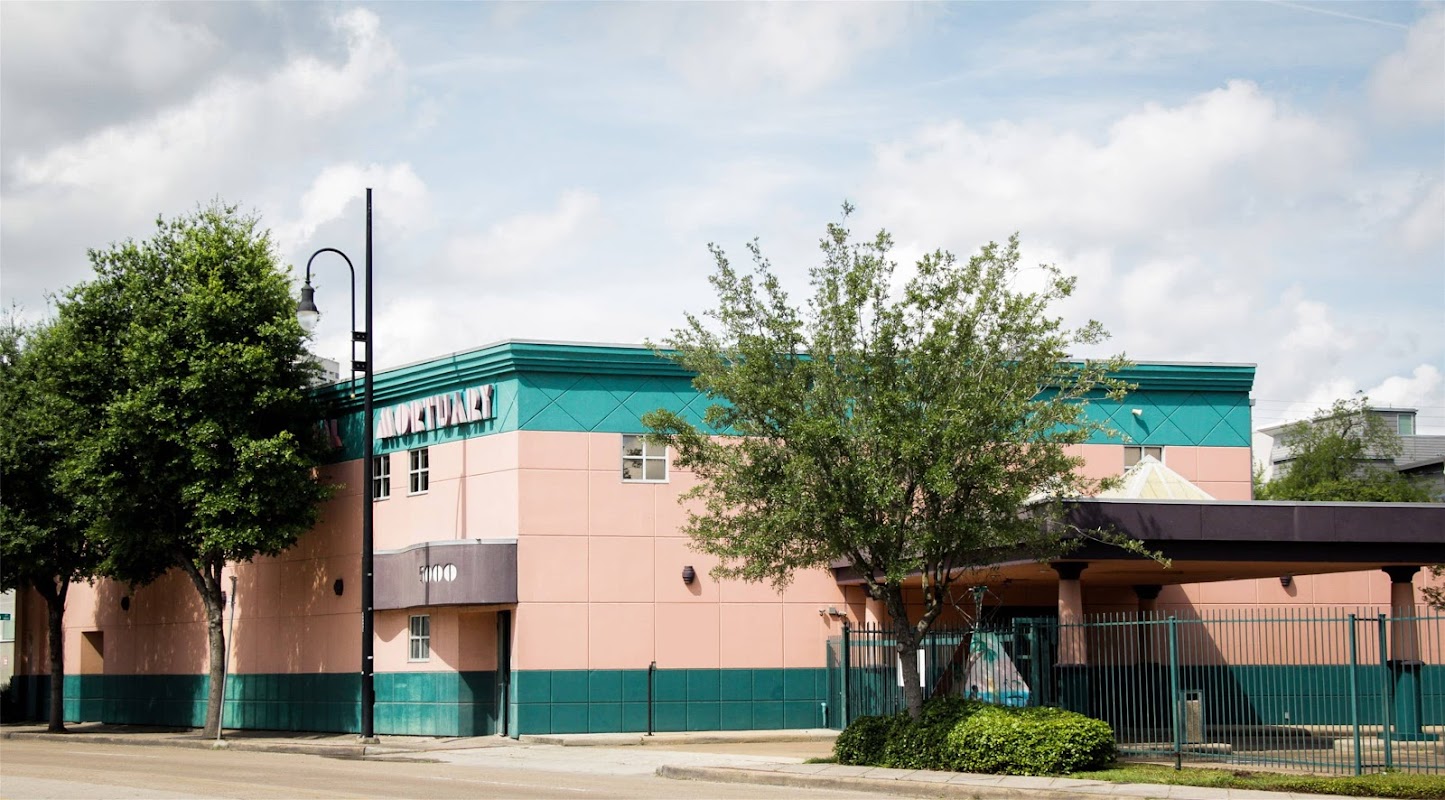 Mabrie Memorial Mortuary building in Houston, Texas