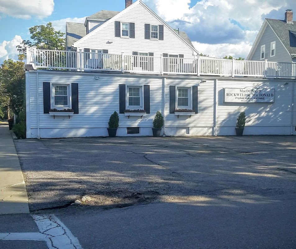 Mac Donald-Rockwellfuneral Home building in Watertown, Massachusetts