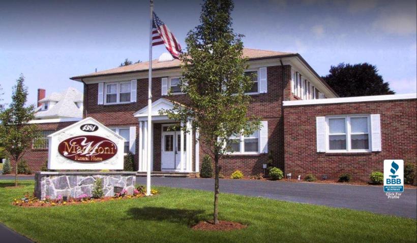 MacEroni Funeral Home & Cremation Services building in North Providence, Rhode Island