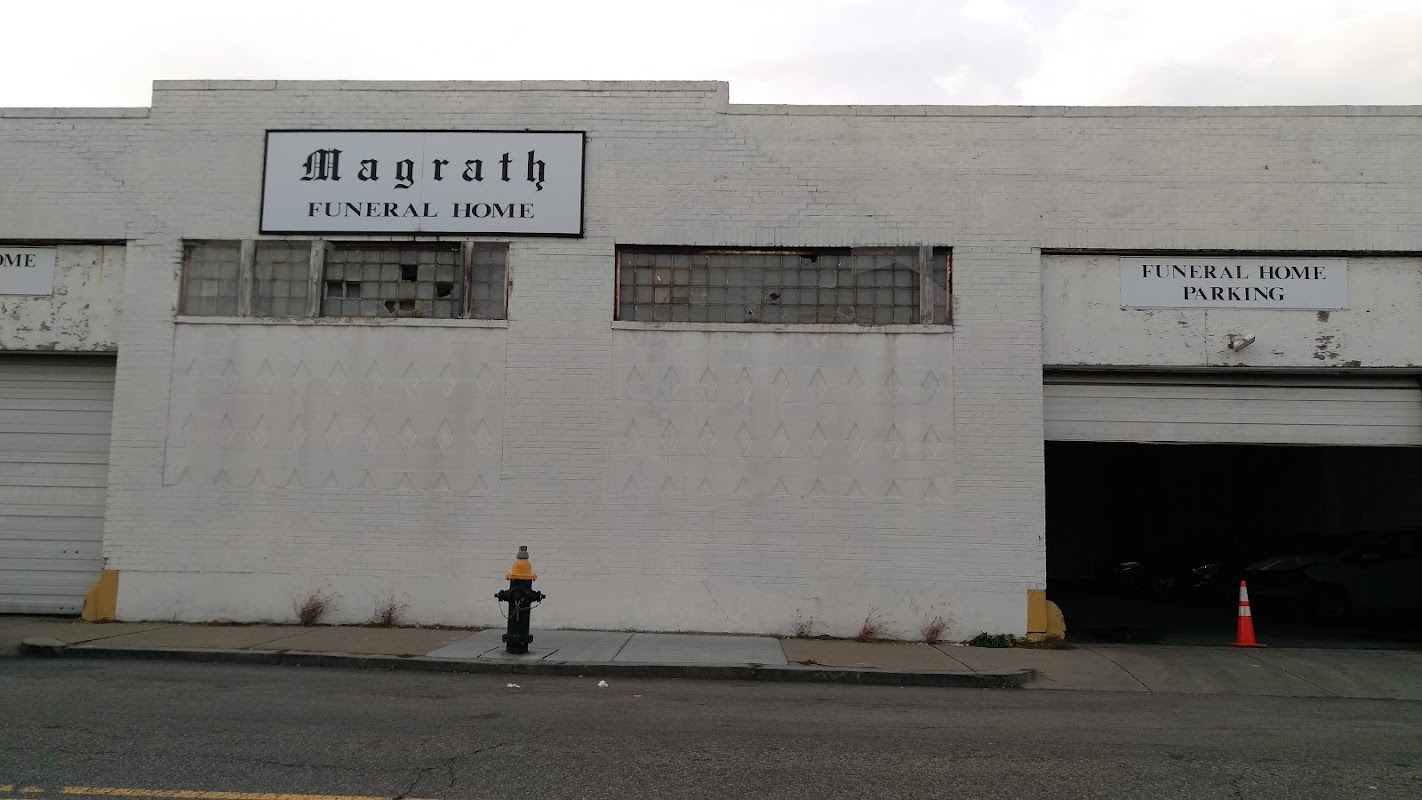 Magrath Funeral Home building in East Boston, Massachusetts