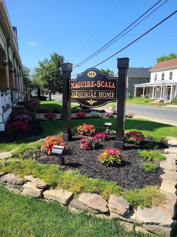 Maguire Memorial Home & Cremation Services building in Hackettstown, New Jersey