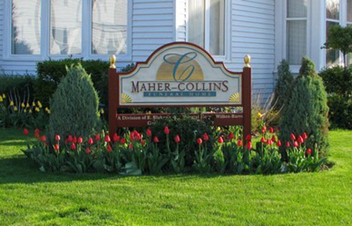 Maher-Collins Funeral Home building in Kingston, Pennsylvania