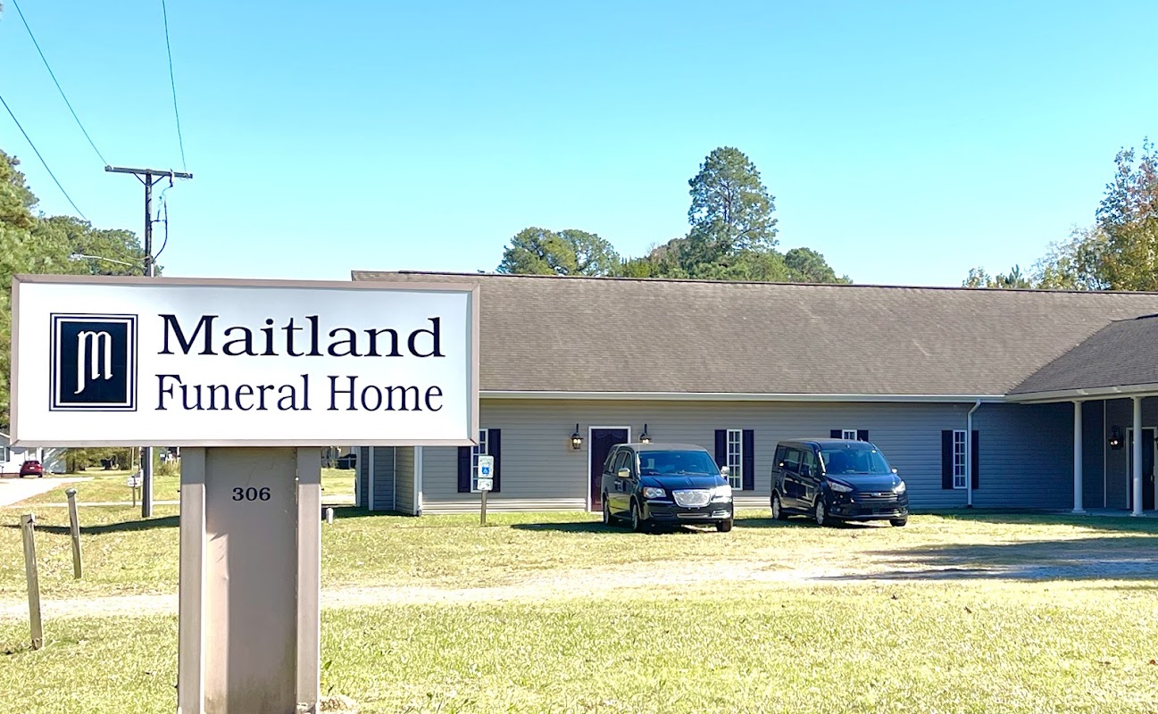 Maitland Memorial Chapel building in Plymouth, North Carolina