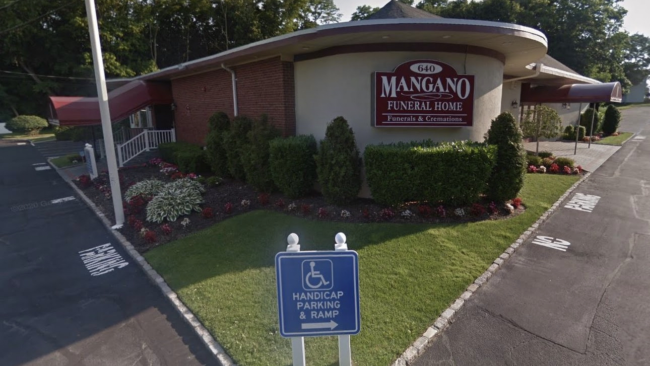 Mangano Funeral Home Of Middle Island Inc building in Middle Island, New York