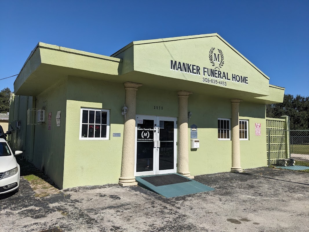 Manker Funeral Home building in Miami, Florida