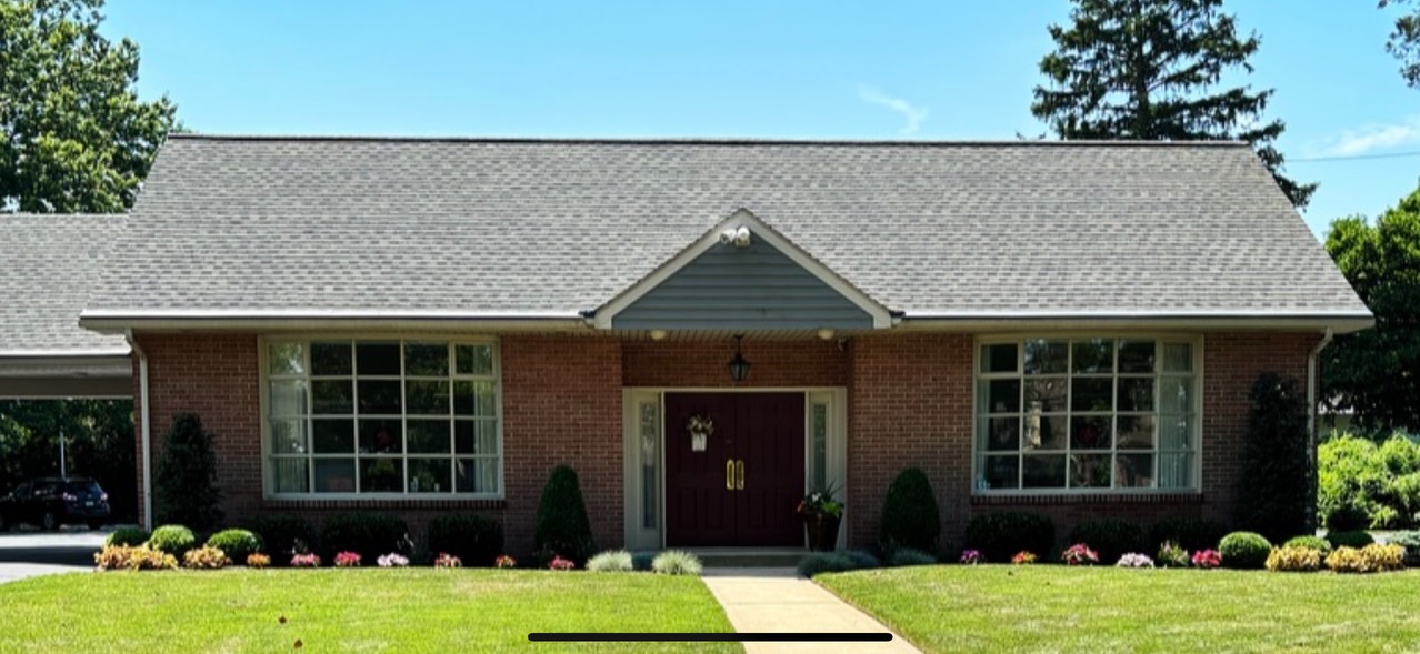 Mann-Slonaker Funeral Home building in East Greenville, Pennsylvania