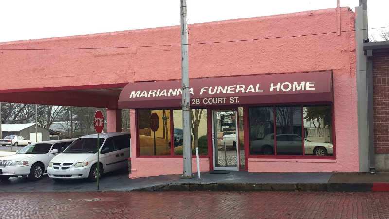 Marianna Funeral Home building in Marianna, Arkansas
