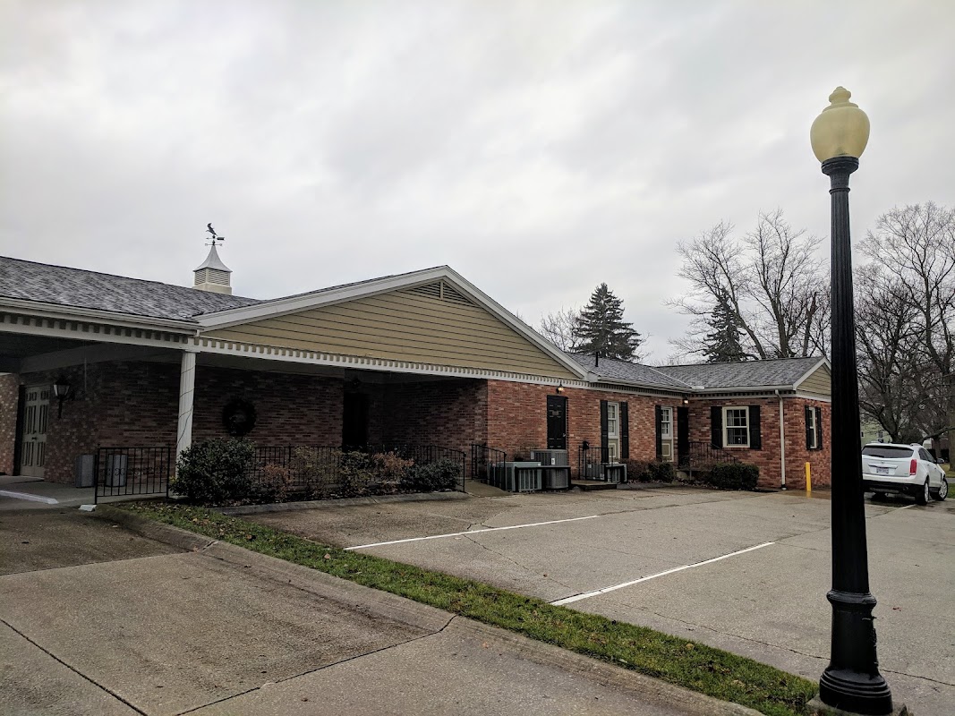 Mark A Schneider-Gompf Funeral Home building in Crestline, Ohio