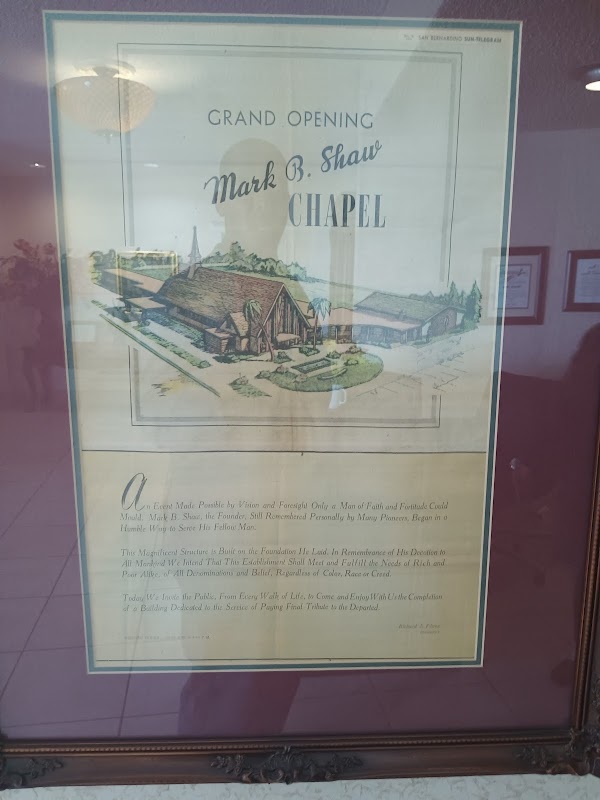 Mark B Shaw Funeral Directors-Aaron Cremation building in San Bernardino, California