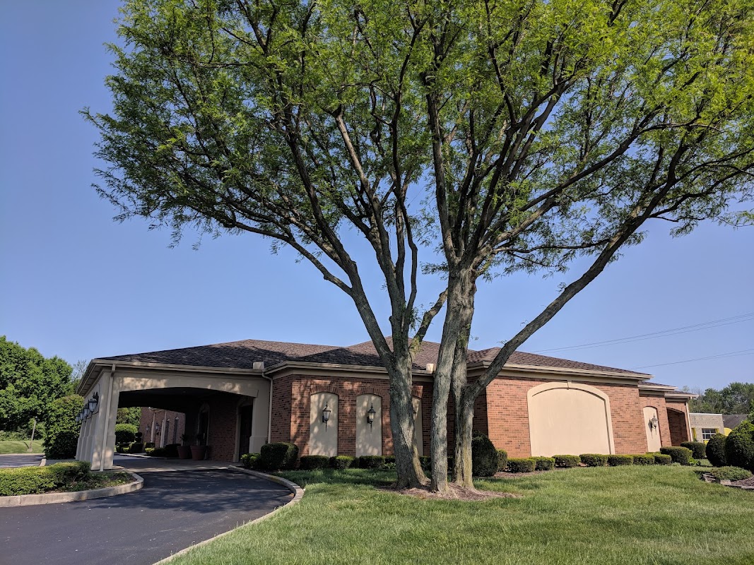 Marker & Heller Funeral Home building in Trotwood, Ohio