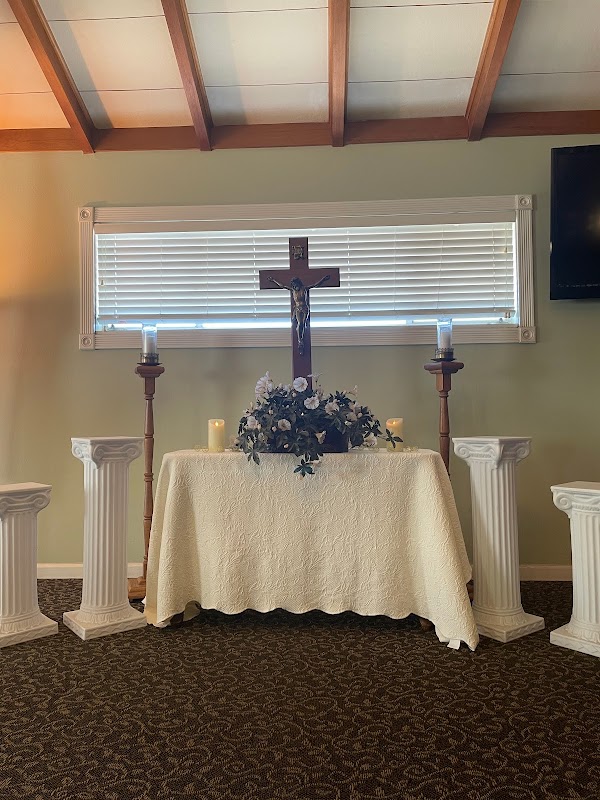 Marshall-Spoo Sunset Funeral Chapel building in Grover Beach, California