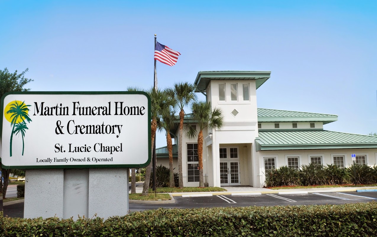 Martin Funeral Home And Crematory building in Port Saint Lucie, Florida